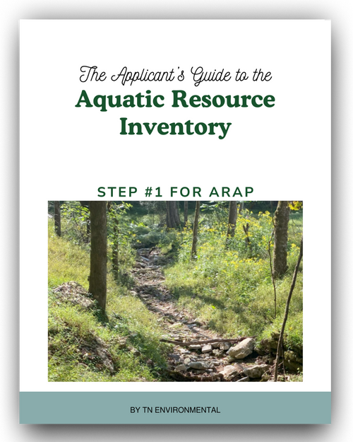 The Applicant's Guide to the Aquatic Resource Inventory